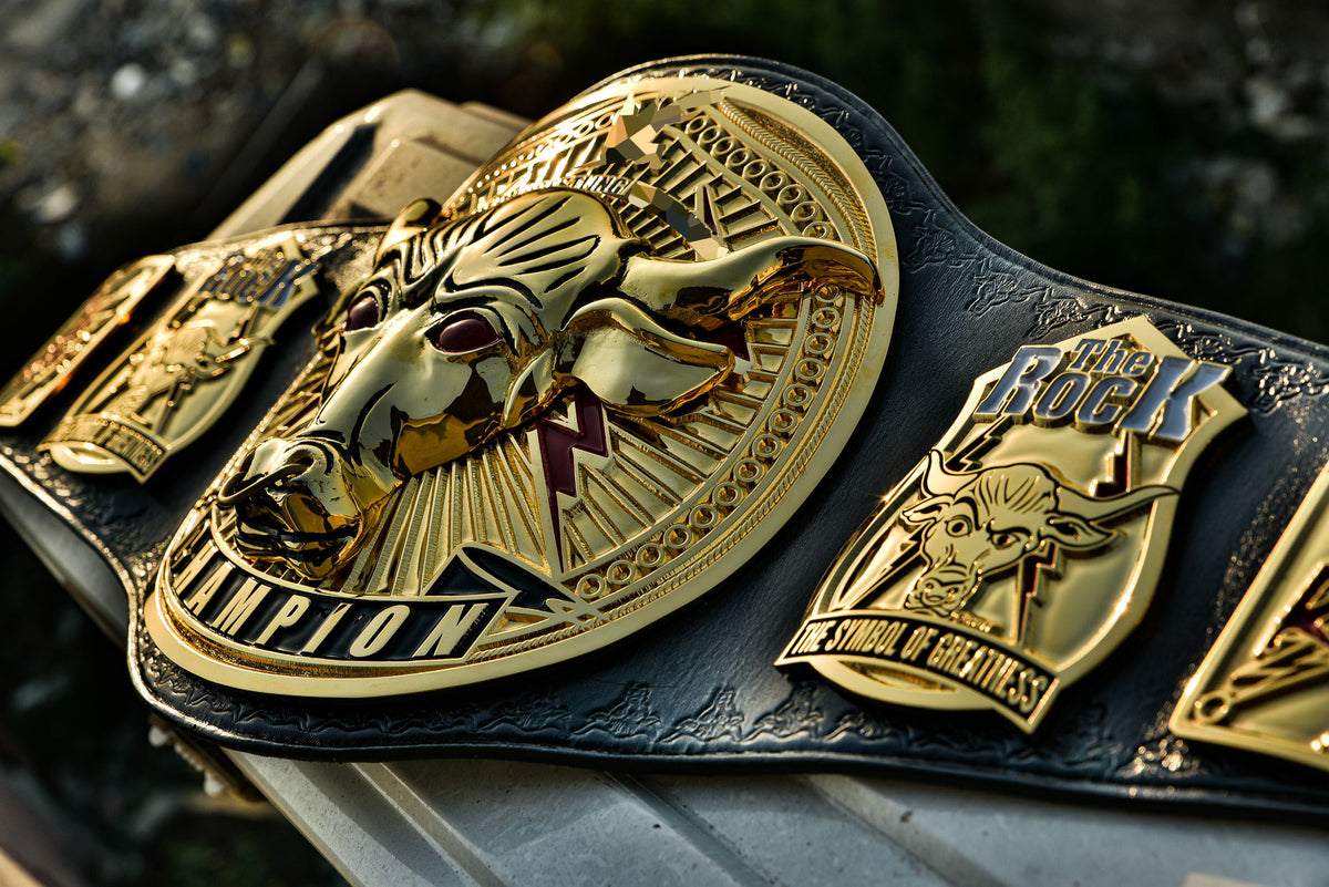 The Rock Brahma Bull Championship Title Belt Gallery 1
