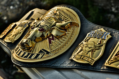 The Rock Brahma Bull Championship Title Belt Gallery 1