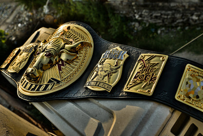 The Rock Brahma Bull Championship Title Belt Gallery 1