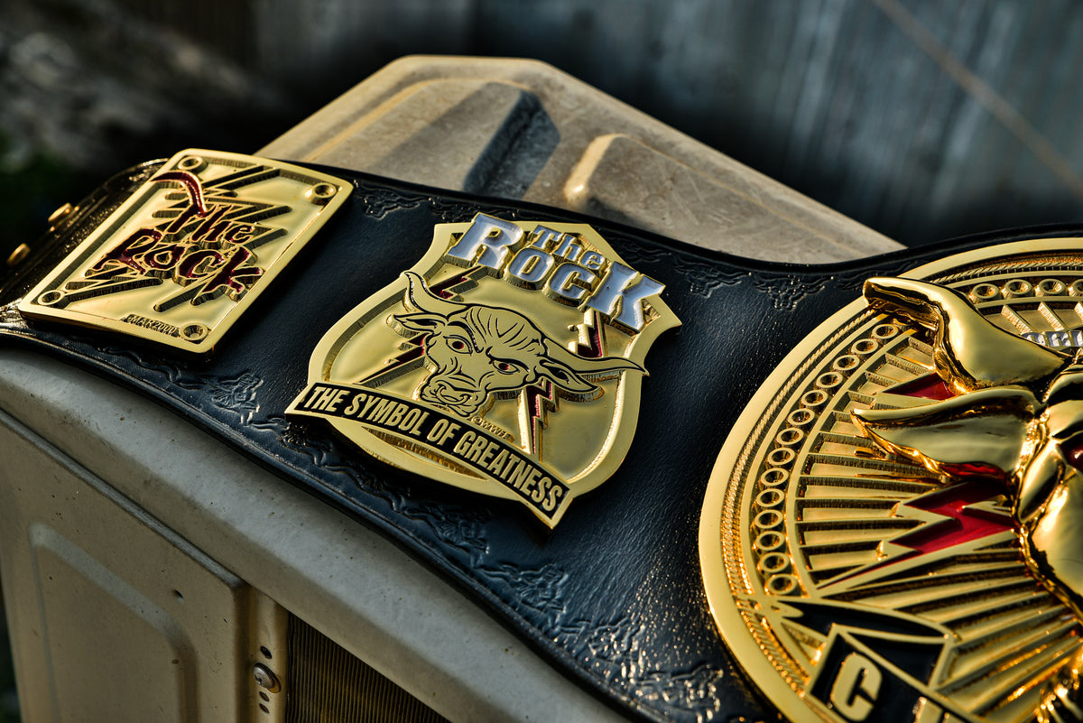 The Rock Brahma Bull Championship Title Belt Gallery 1
