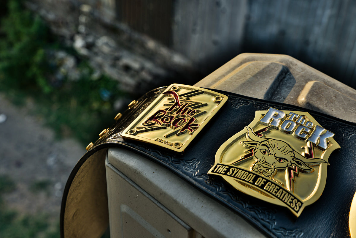 The Rock Brahma Bull Championship Title Belt Gallery 1