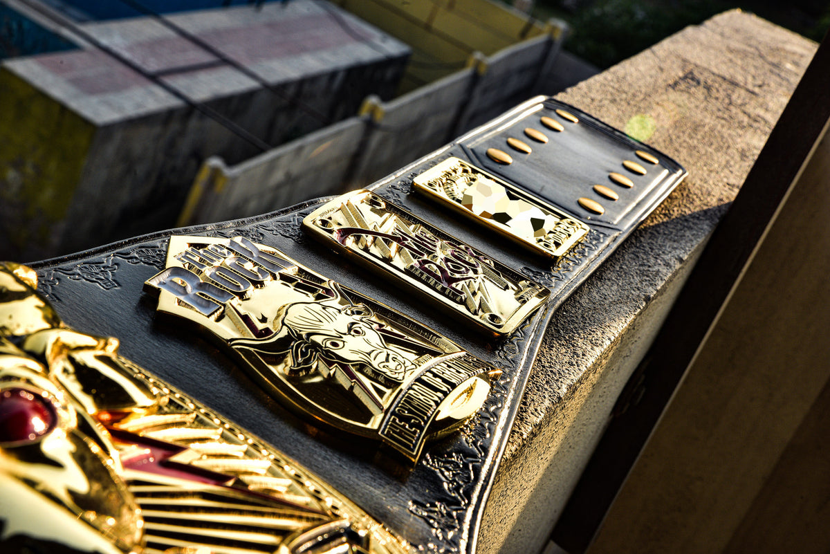 The Rock Brahma Bull Championship Title Belt Gallery 1
