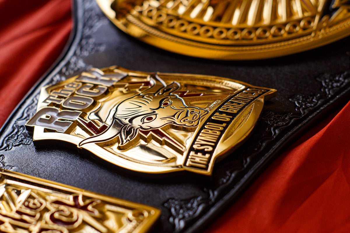 The Rock Brahma Bull Championship Title Belt Gallery 2