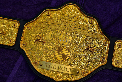 Ultimate Big Gold all Gold with Black Leather semi wide cut black stitching