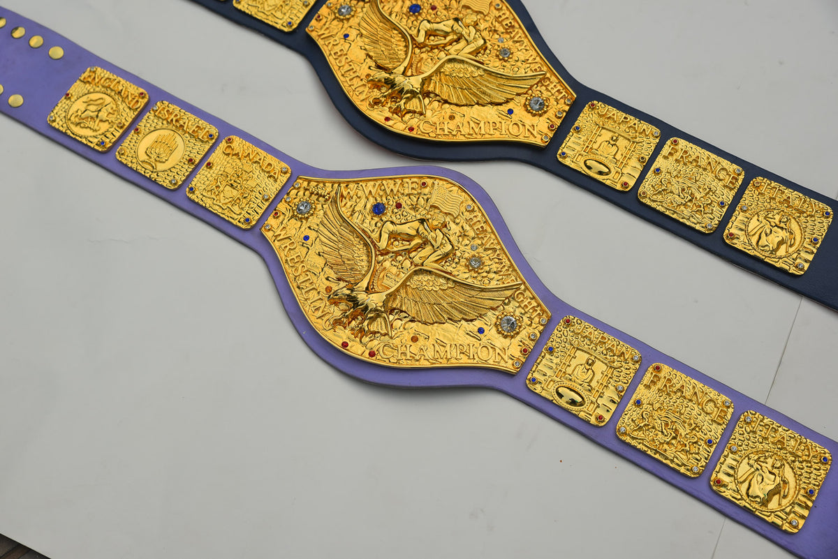 WWWF BOB BACKLUND Heavy weight title Belt