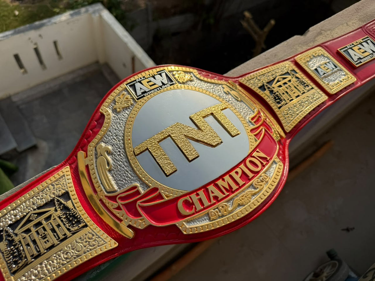 AEW TNT Championship Title Belt