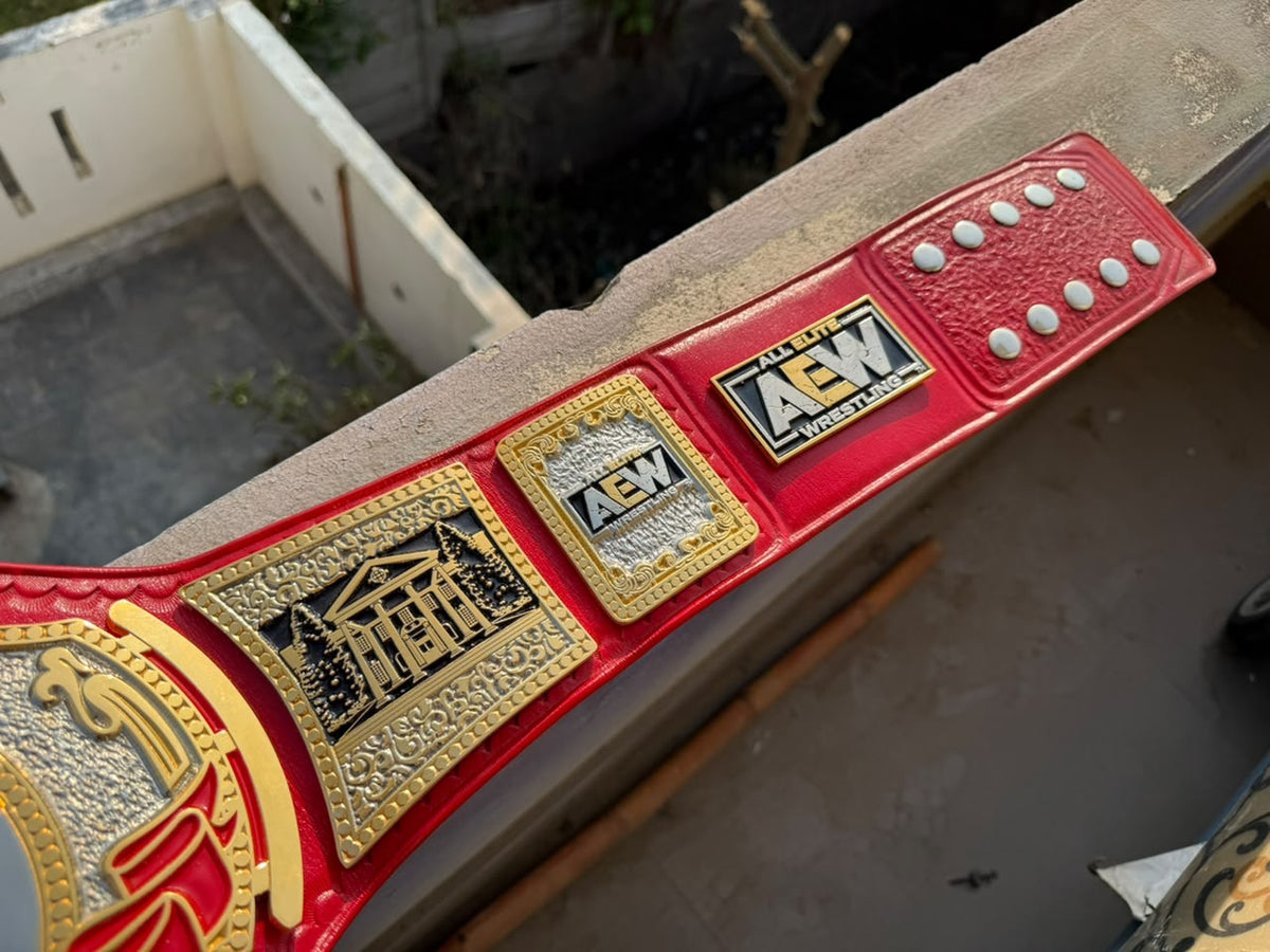 AEW TNT Championship Title Belt