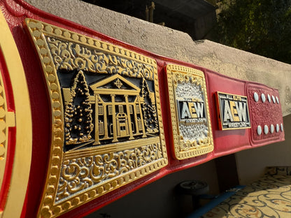 AEW TNT Championship Title Belt