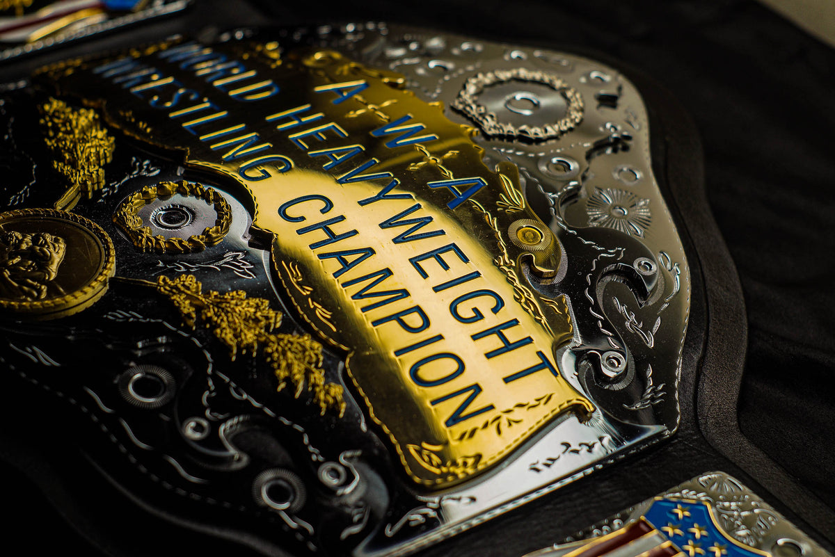 AWA Inmate Title Belt