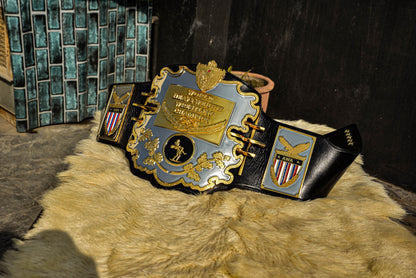 AWA World Title with Twisted Bars