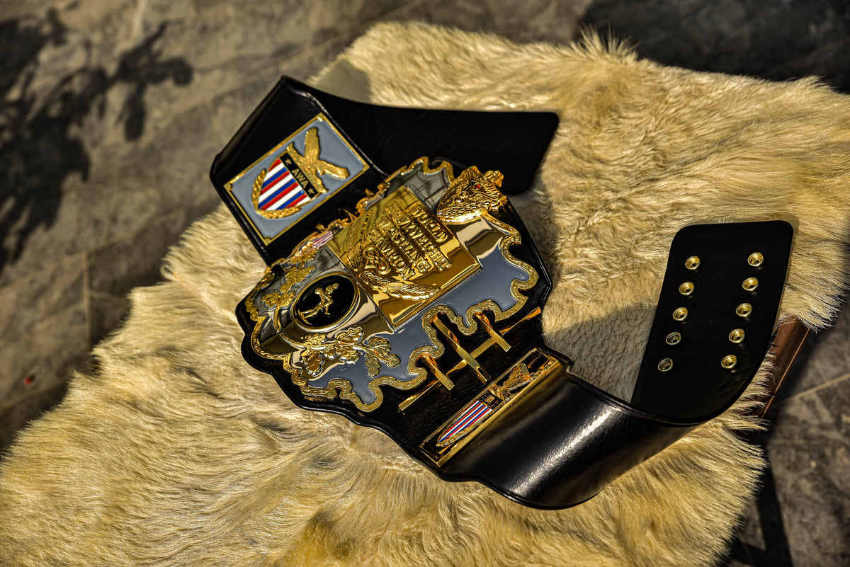AWA World Title with Twisted Bars