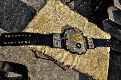 AWA World Title with Twisted Bars