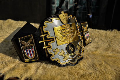 AWA World Title with Twisted Bars