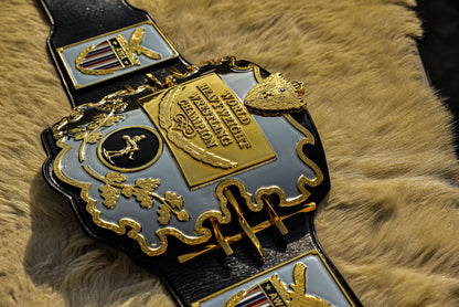 AWA World Title with Twisted Bars