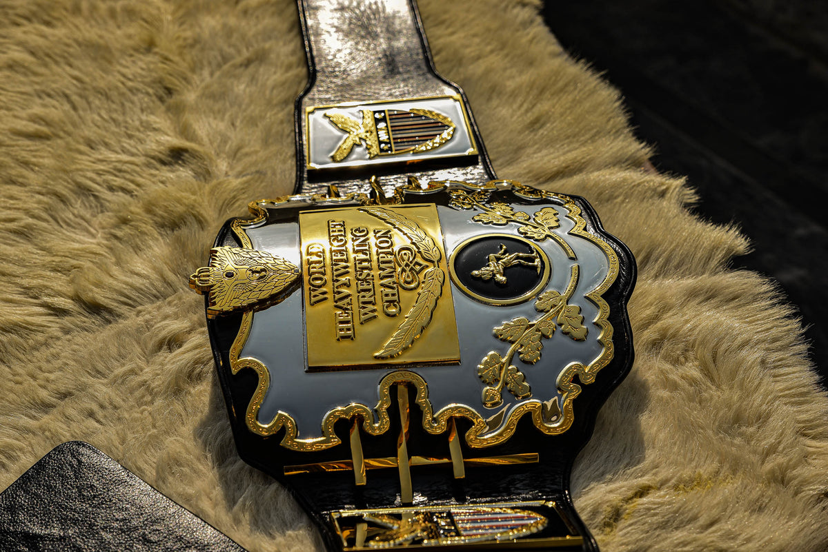 AWA World Title with Twisted Bars