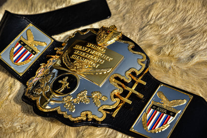 AWA World Title with Twisted Bars