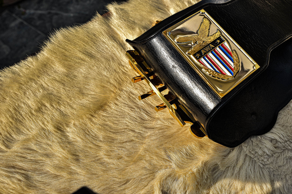 AWA World Title with Twisted Bars