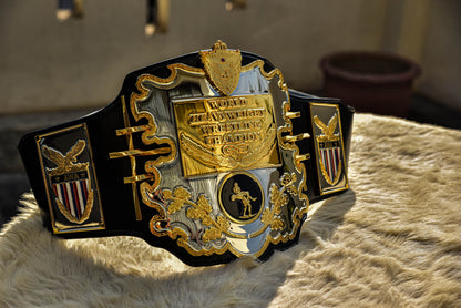 AWA World Title with Twisted Bars