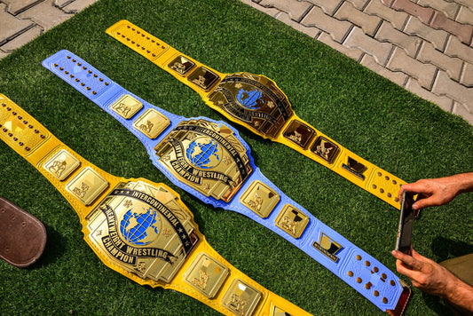 4.2mm Classic IC Title Blue Leather Sharp Corners
