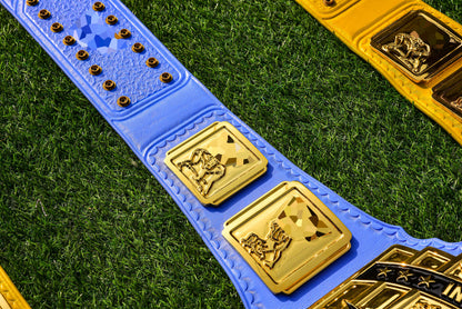 4.2mm Classic IC Title Blue Leather Sharp Corners