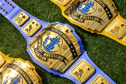 4.2mm Classic IC Title Blue Leather Sharp Corners