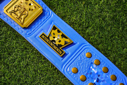 4.2mm Classic IC Title Blue Leather Sharp Corners