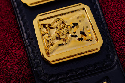 4.2mm Classic IC Title Black Leather Sharp Corners Gallery 1