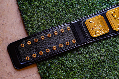 4.2mm Classic IC Title Black Leather Sharp Corners Gallery 1