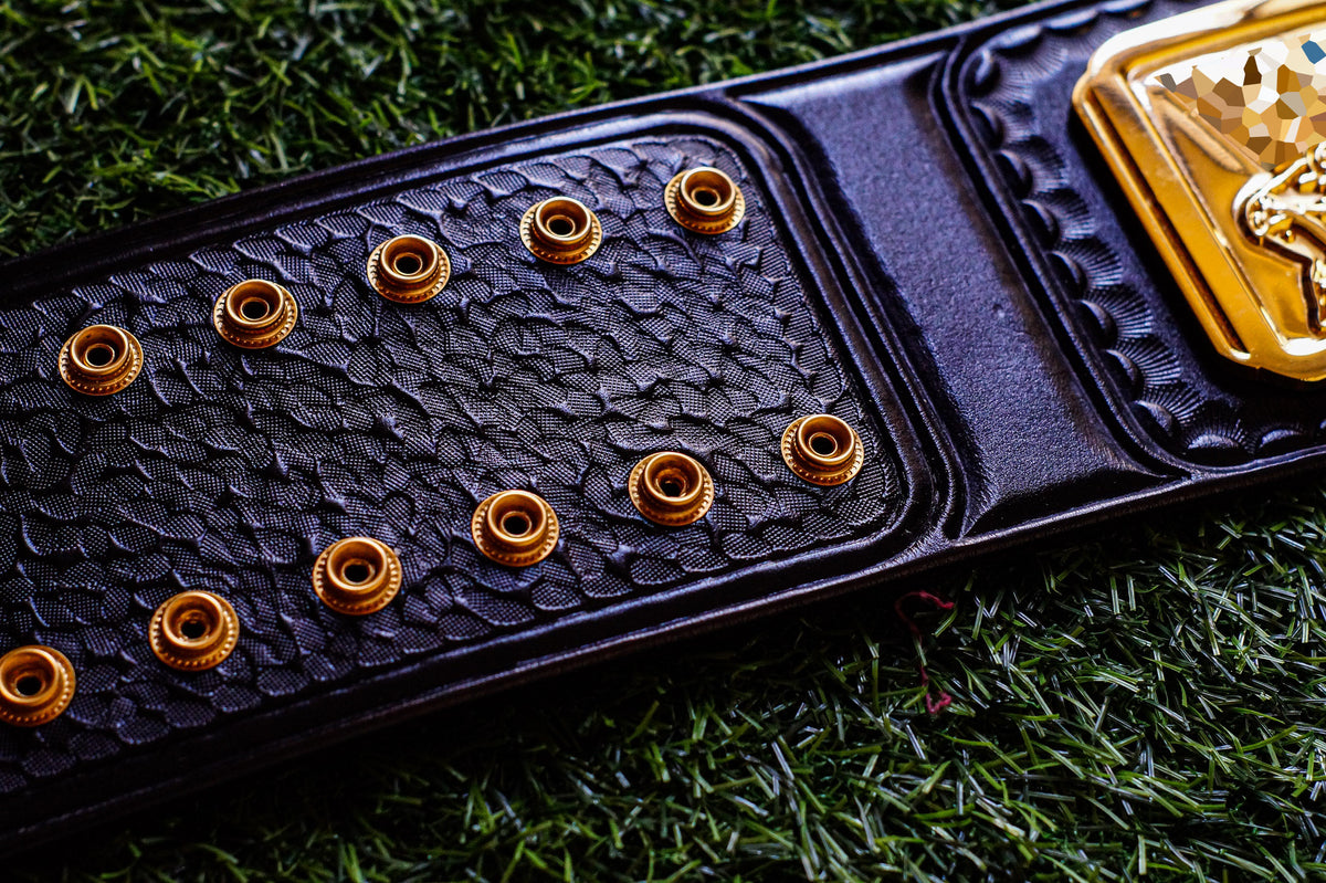 4.2mm Classic IC Title Black Leather Sharp Corners Gallery 1