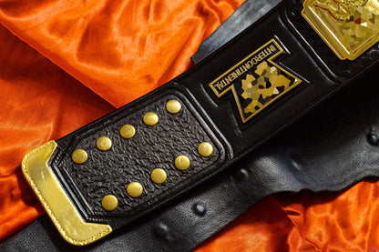 4.2mm Classic IC Title Black Leather Sharp Corners Gallery 1