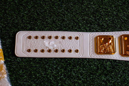 4.2mm Classic IC Title White Leather Rounded Corners