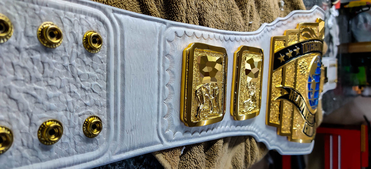 4.2mm Classic Nugget Texture IC Title White Leather