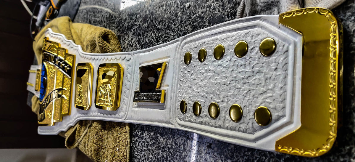 4.2mm Classic Nugget Texture IC Title White Leather