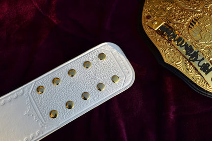 4.2mm Classic Nugget Texture IC Title White Leather Galery 2