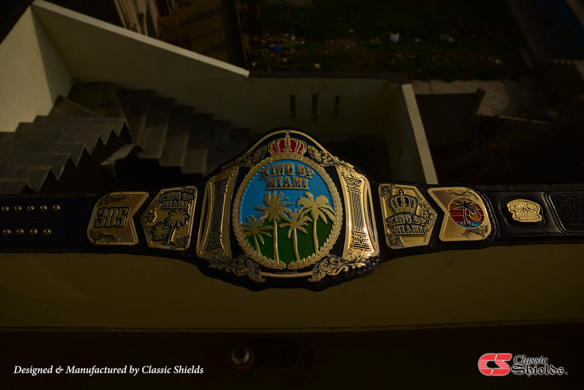 Colby Covington King of Miami Title Belt