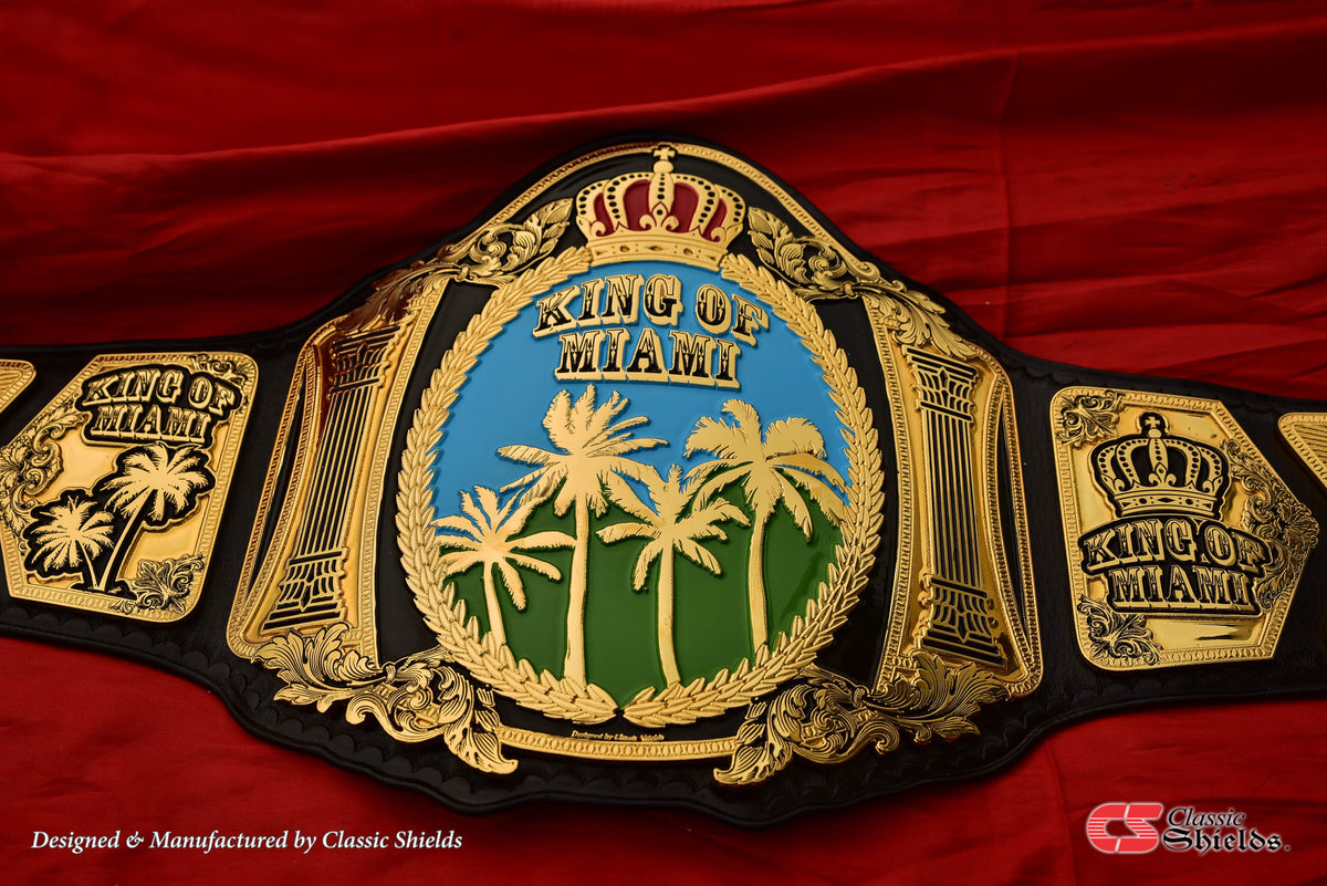 Colby Covington King of Miami Title Belt