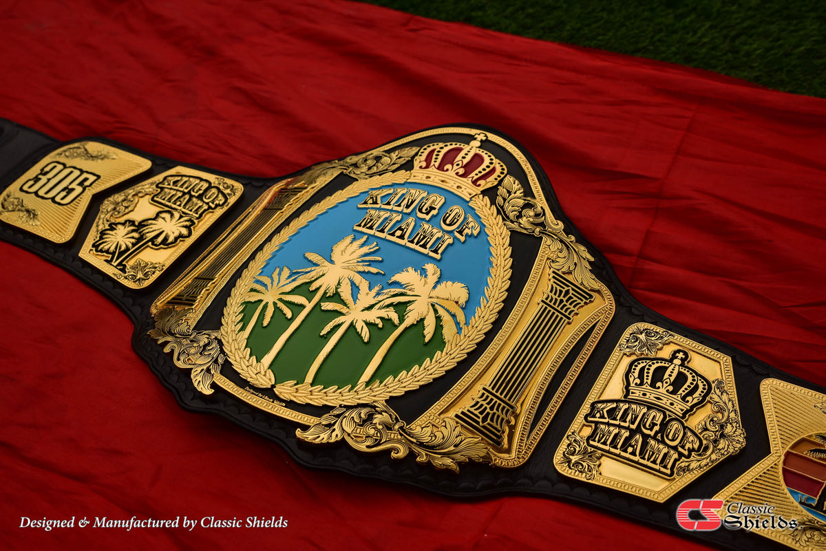 Colby Covington King of Miami Title Belt