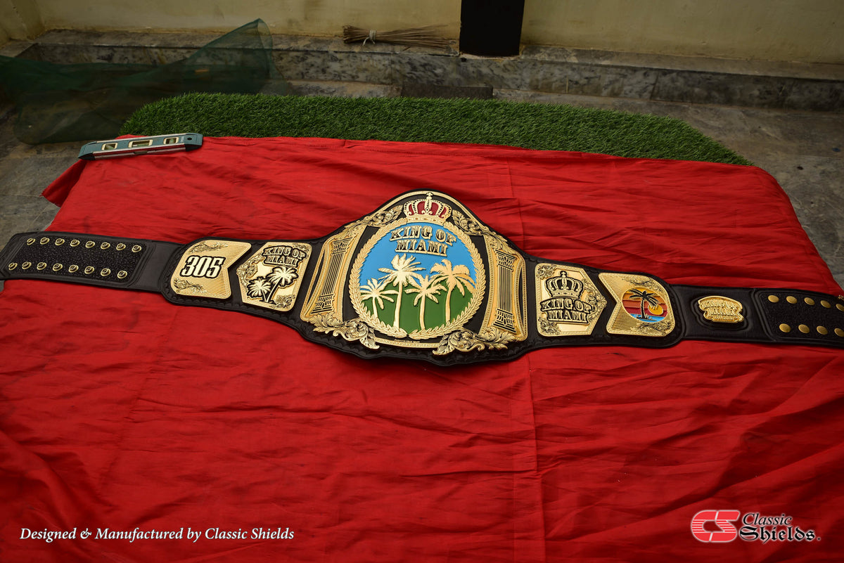 Colby Covington King of Miami Title Belt