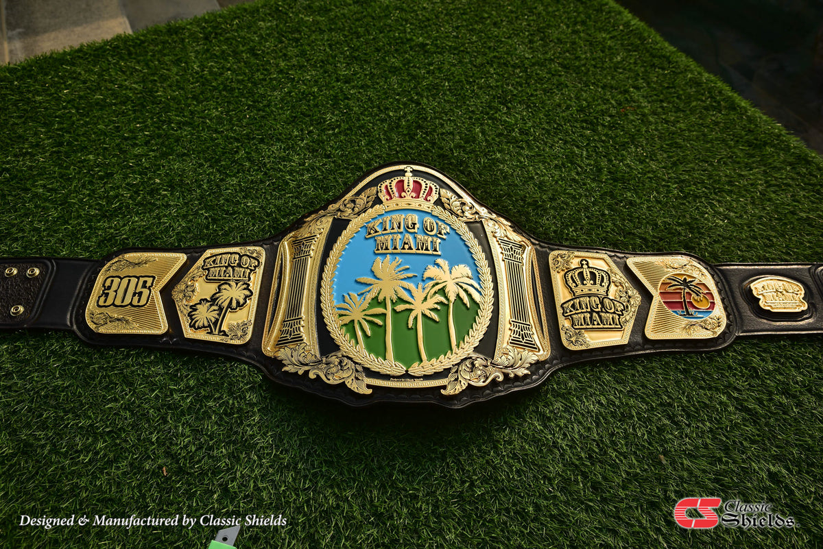 Colby Covington King of Miami Title Belt