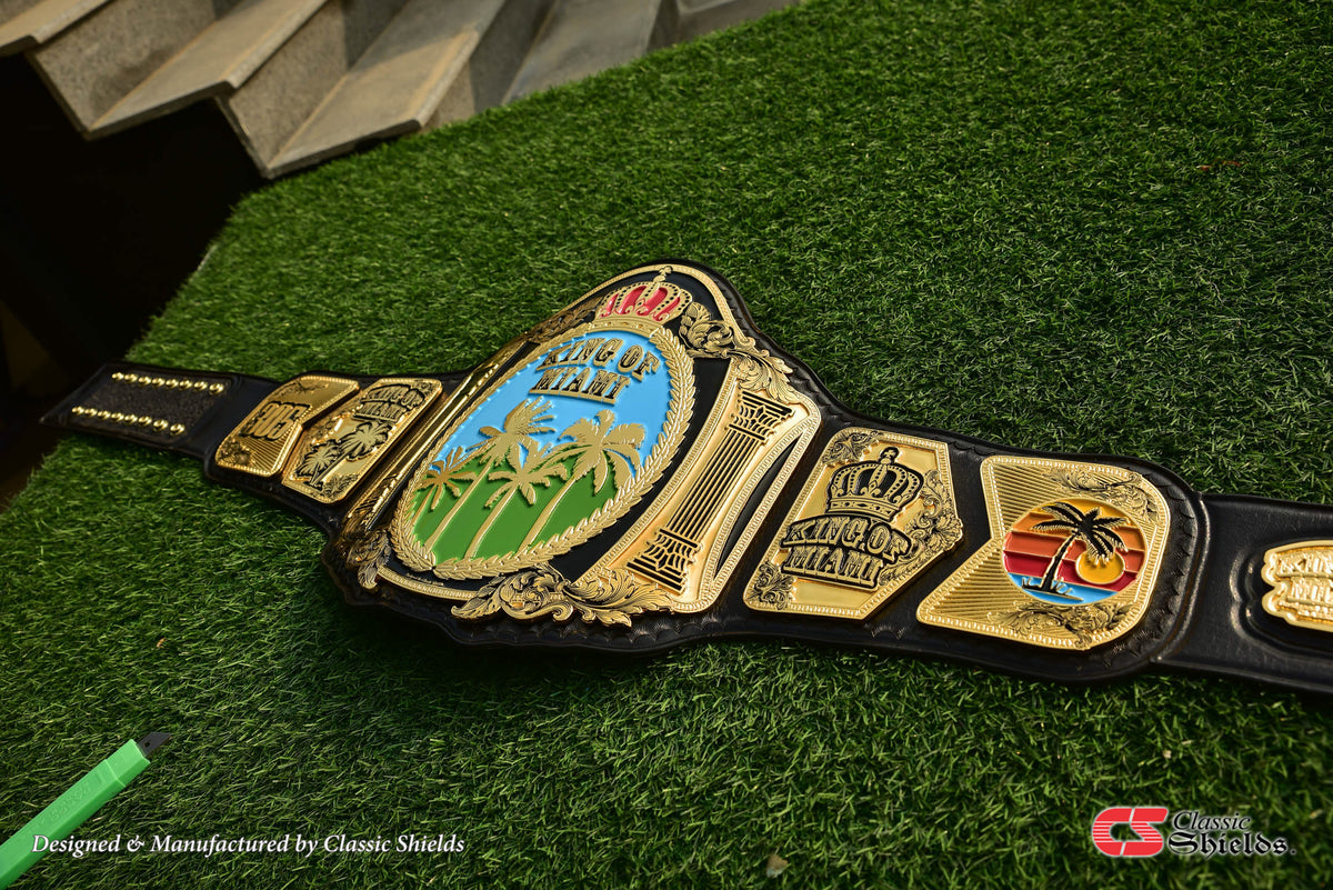 Colby Covington King of Miami Title Belt