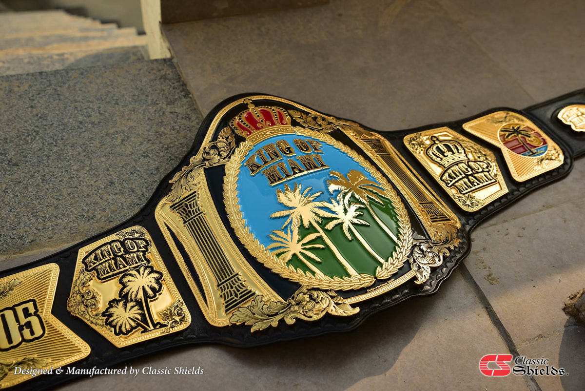 Colby Covington King of Miami Title Belt