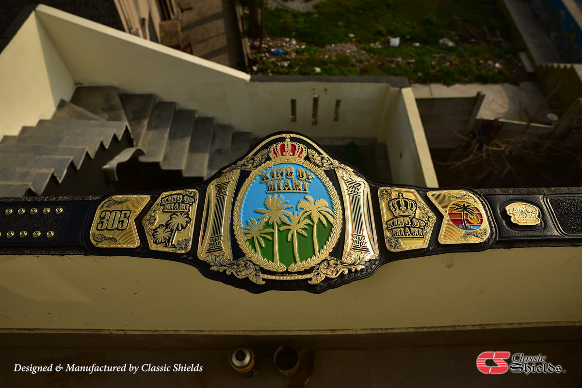 Colby Covington King of Miami Title Belt