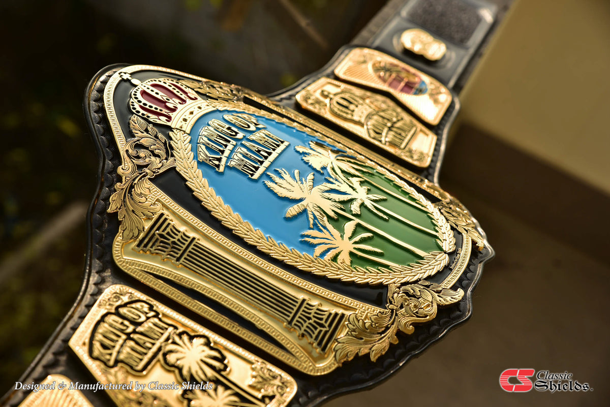 Colby Covington King of Miami Title Belt