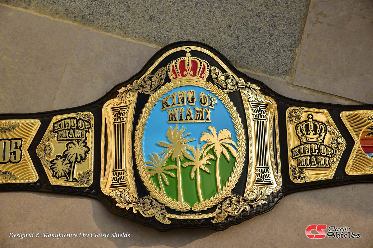 Colby Covington King of Miami Title Belt