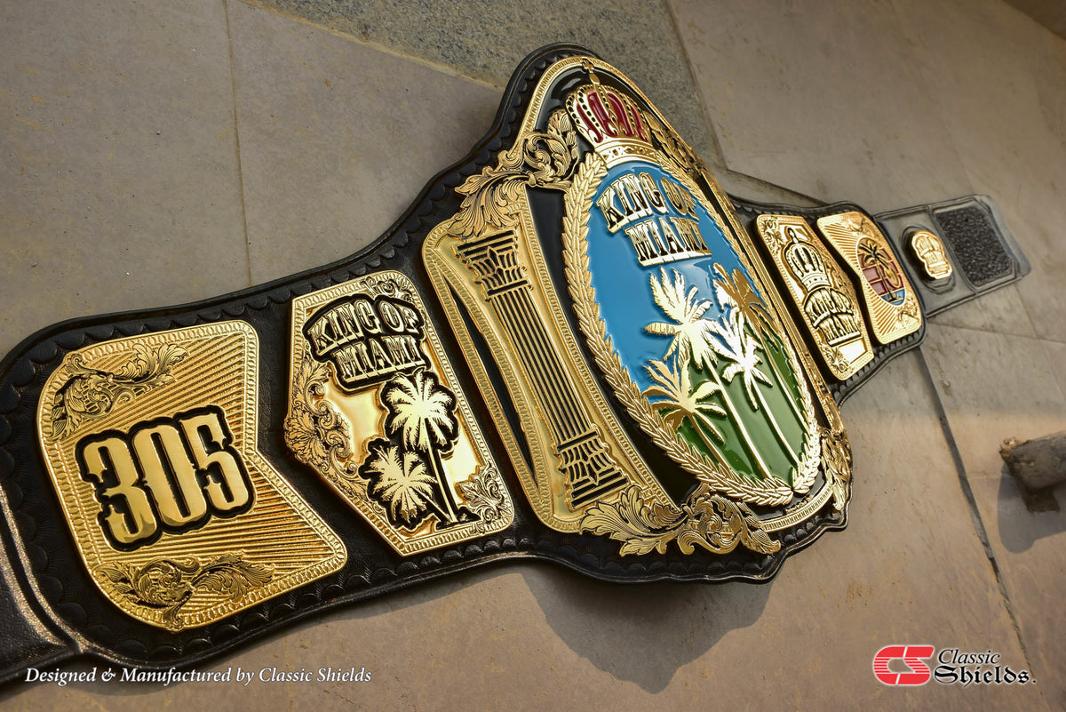 Colby Covington King of Miami Title Belt
