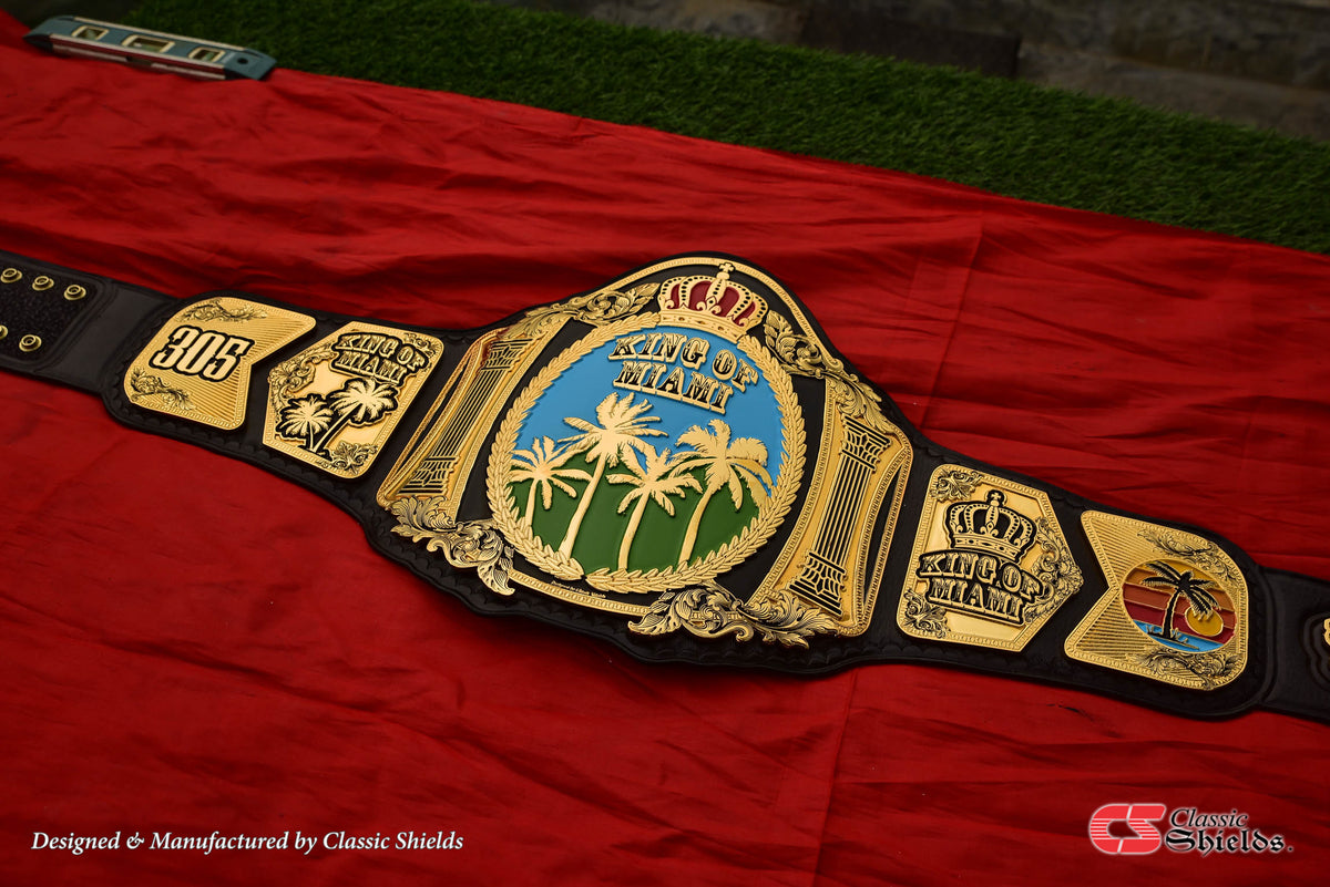 Colby Covington King of Miami Title Belt