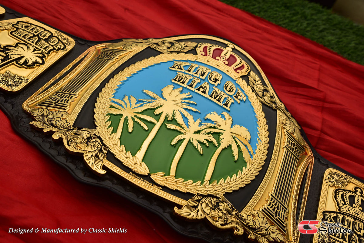 Colby Covington King of Miami Title Belt