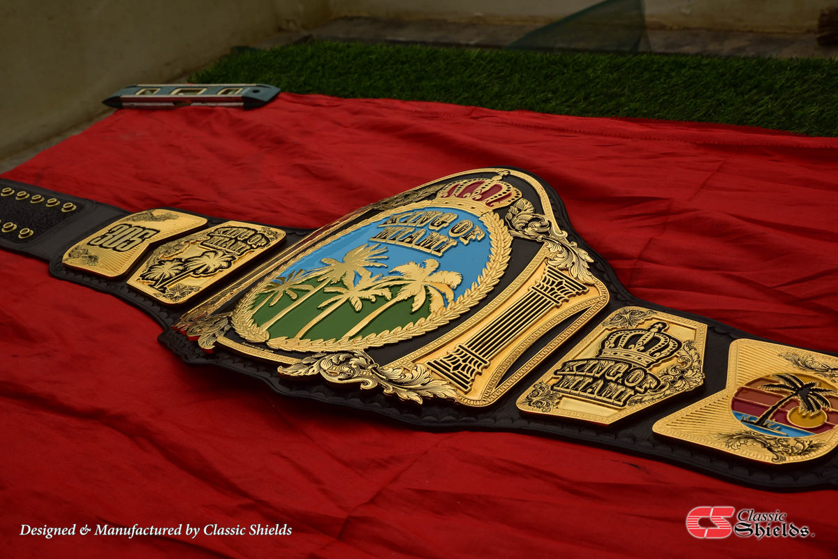 Colby Covington King of Miami Title Belt