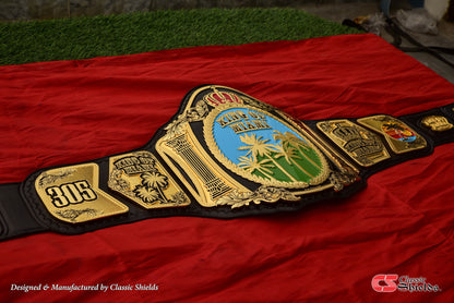 Colby Covington King of Miami Title Belt