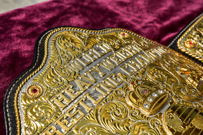 Premium Crumrine Big Gold on Black Leather Gallery 1